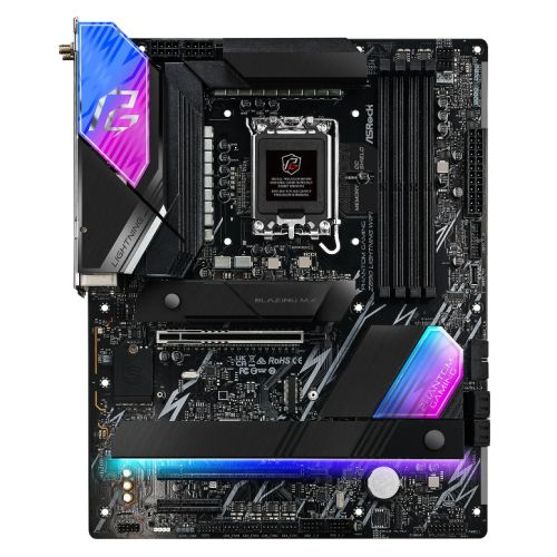 ASRock Z890 Lightning WiFi ATX Motherboard - LGA1851, DDR5, Wi-Fi 7, TB4 ASRock Z890 Lightning WiFi ATX Motherboard - LGA1851, DDR5, Wi-Fi 7, TB4